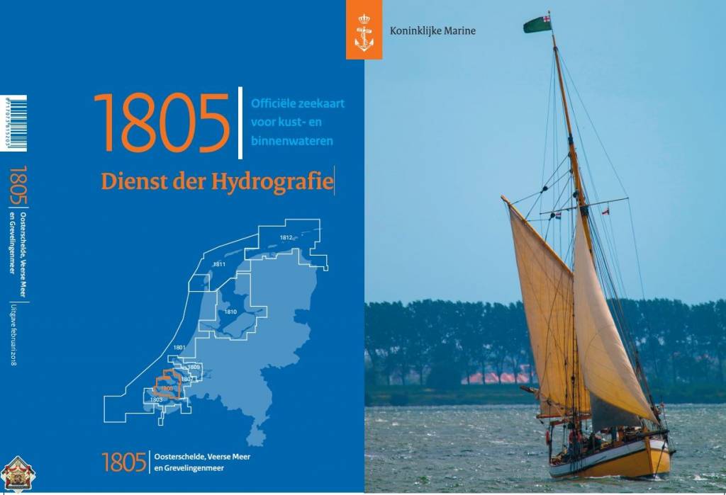 Hydrografische Kaart Oosterschelde Nassau Scheepsbenodigdheden